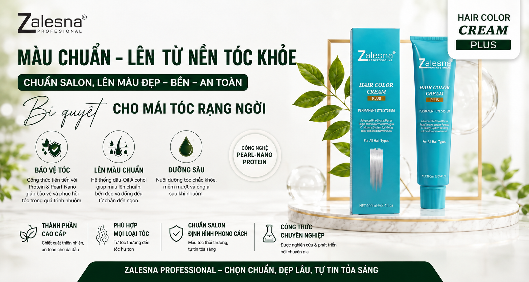 Màu Nhuộm Hệ Nhật Zalesna