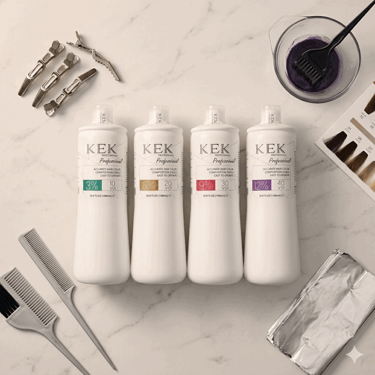 Oxy Trợ Nhuộm KEK Hương Dâu 1000ml