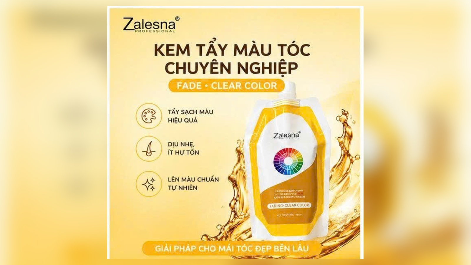 Bóc Màu Zalesna 500g