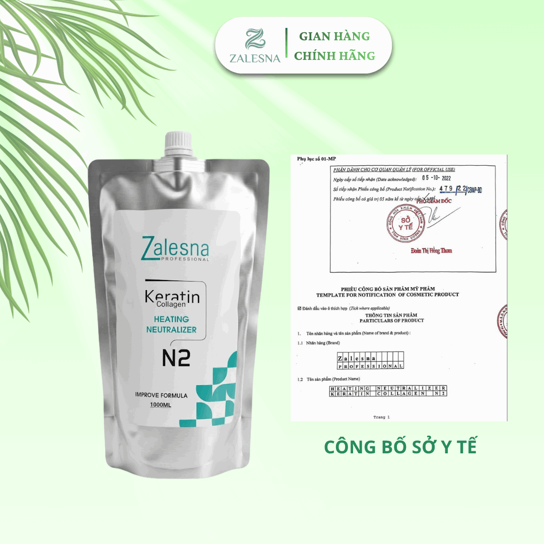 Kem Uốn Duỗi Đa Năng Zalesna 1000ml