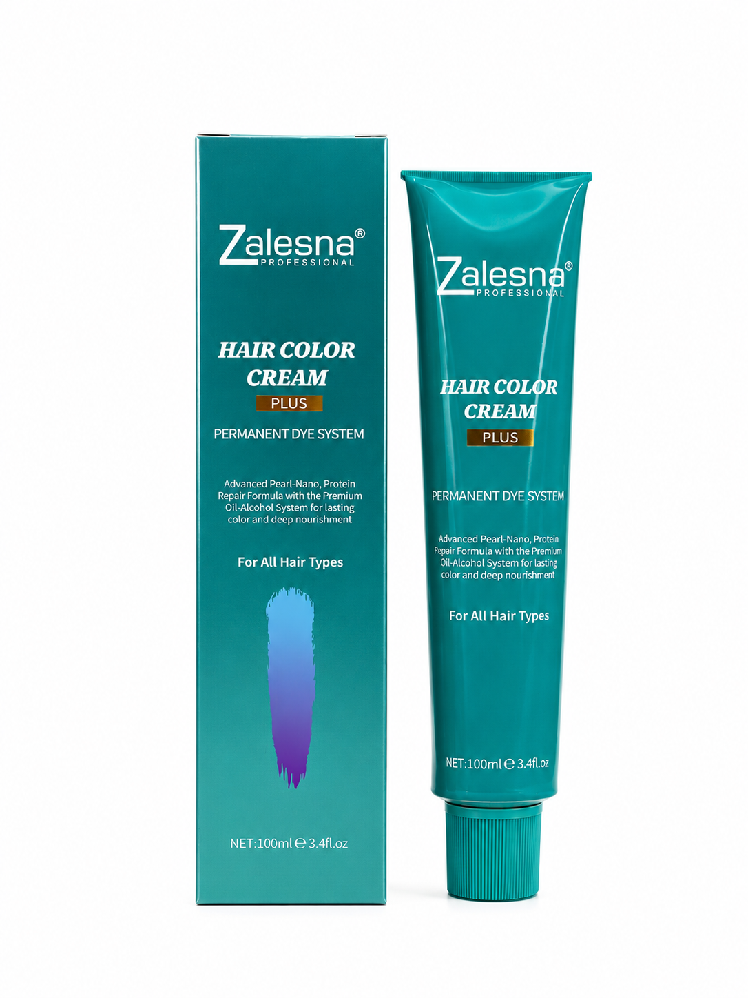Màu nhuộm Zalesna Plus Thế Hệ Mới - Chuẩn Màu, Hạn Chế Hư Tổn Tóc