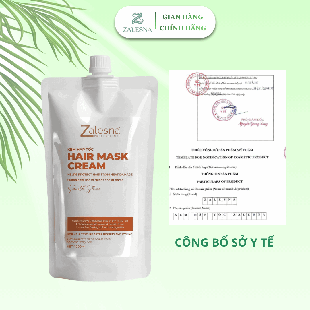 Kem Hấp Phục Hồi Tóc Hư Tổn Dạng Túi 500ml - 1000ml