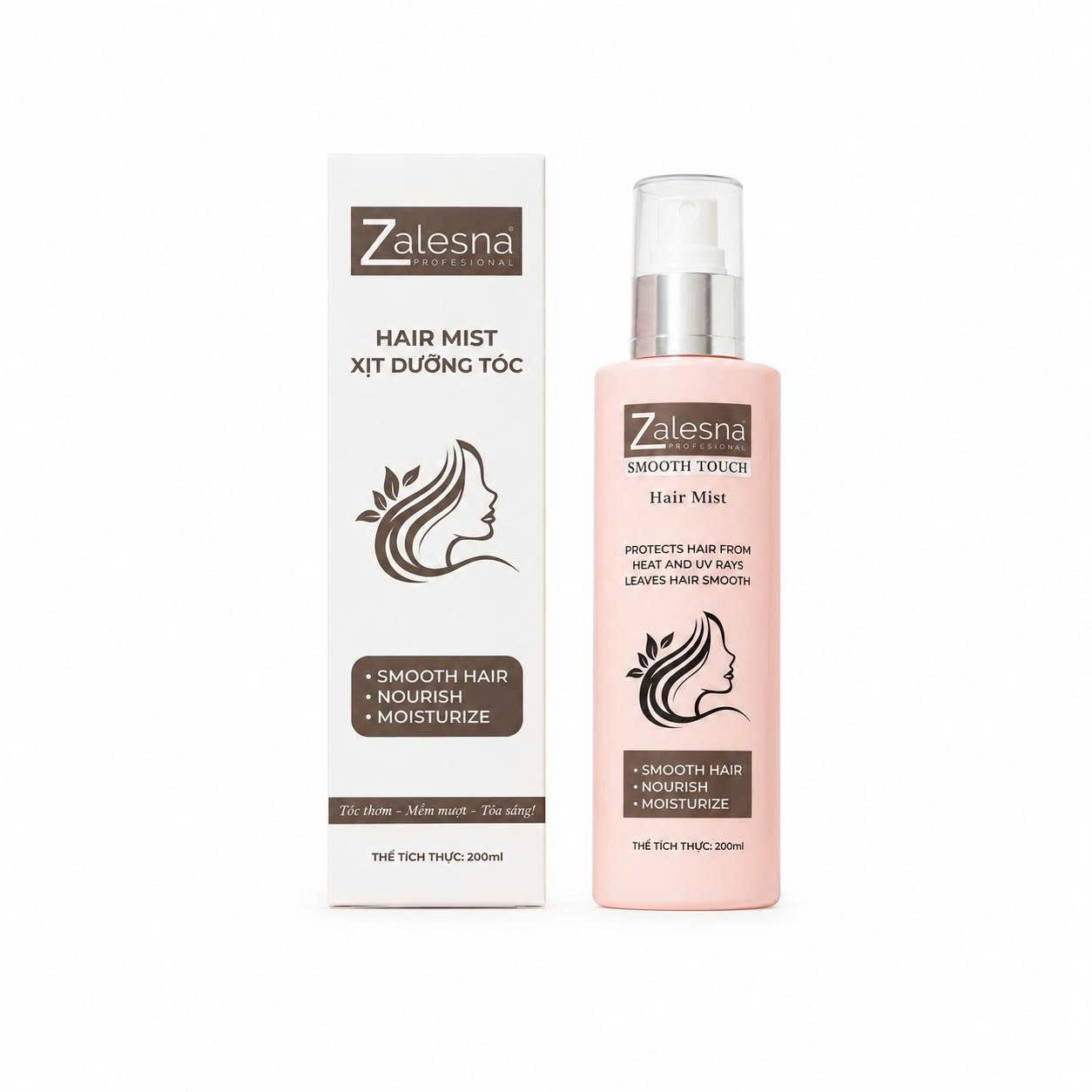 Xịt Dưỡng Phục Hồi, Cấp Ẩm Zalesna 200ml